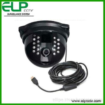 CCTV Dome USB Camera Allows Human Face Detection, Remote Surveillance